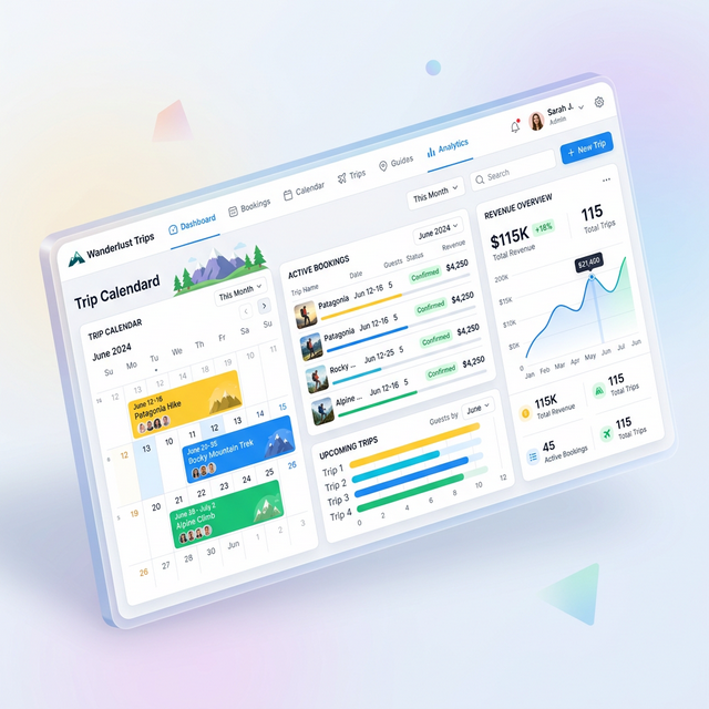 Vendor Dashboard Mockup